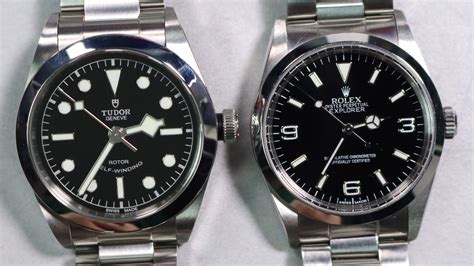 rolex explorer i vs tudor black bay|bb36 tudor.